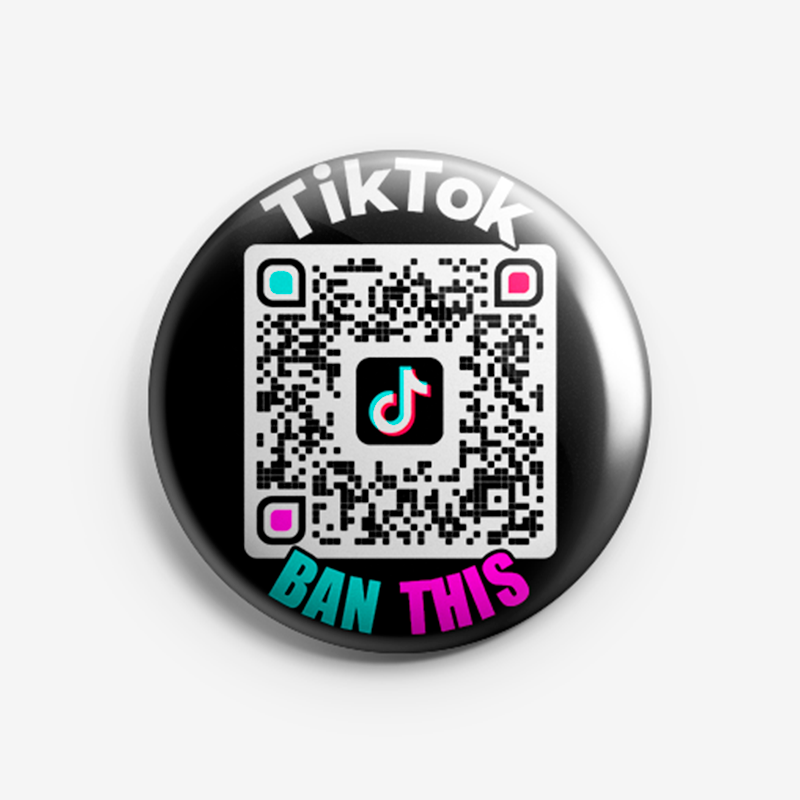 QR Badge TikTok Profile BAN THIS