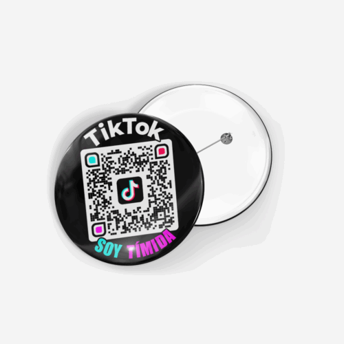 QR Badge TikTok Profile SOY TIMIDA