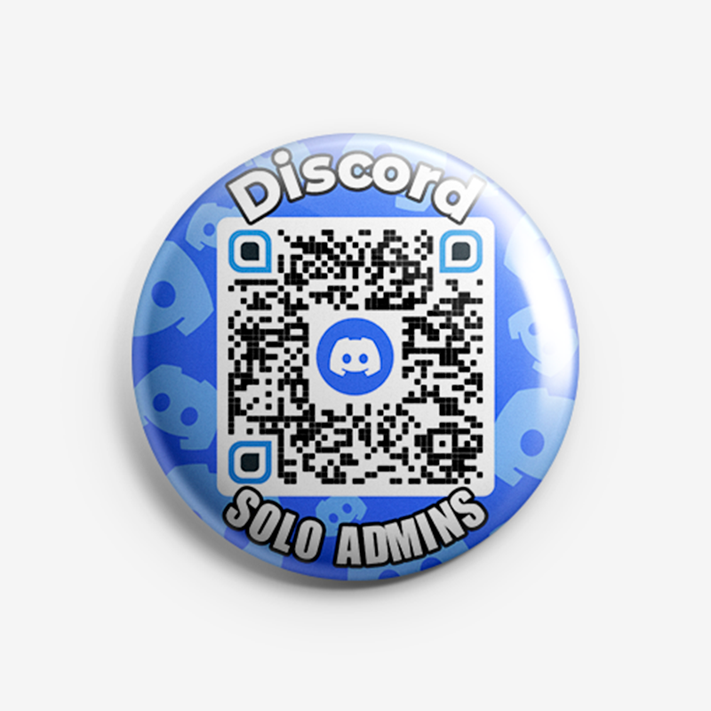 QR Badge Discord SOLO ADMINS